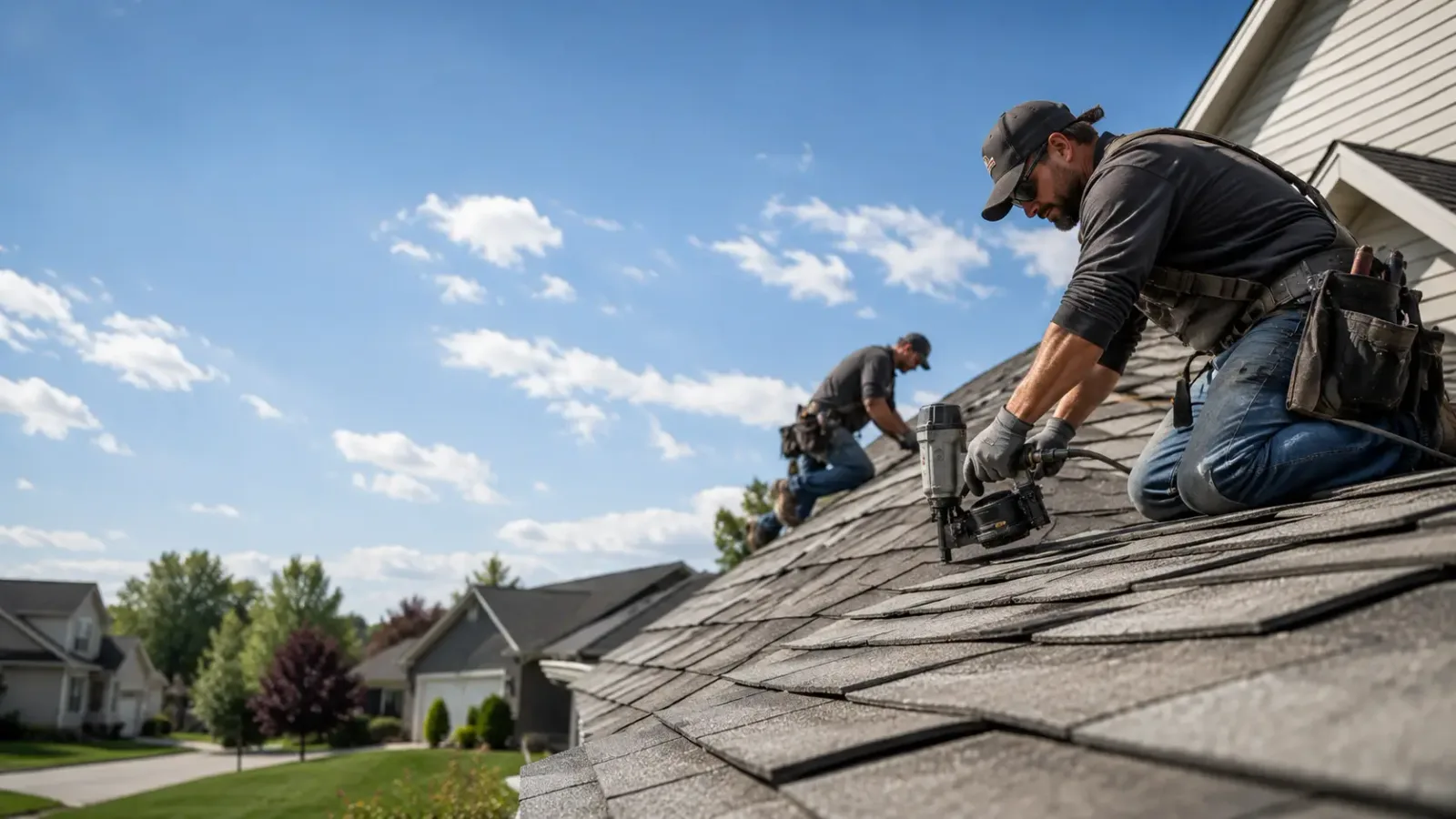 Storm Damage Roof Repair in Strausstown, PA near me